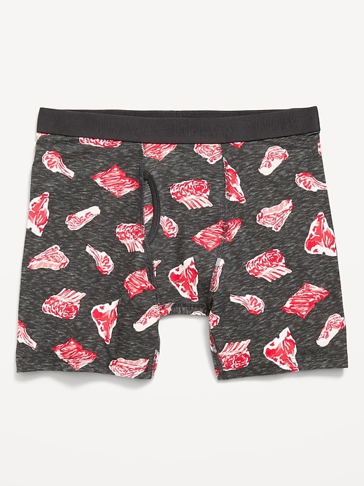 Image number 1 showing, Soft-Washed Boxer Briefs -- 6.25-inch inseam