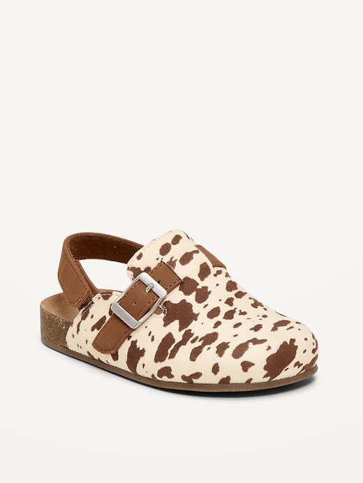 Image number 1 showing, Faux-Suede Clogs for Toddler Girls