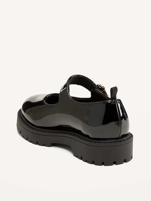 Image number 3 showing, Shiny Faux-Leather Mary Jane Shoes for Toddler Girls