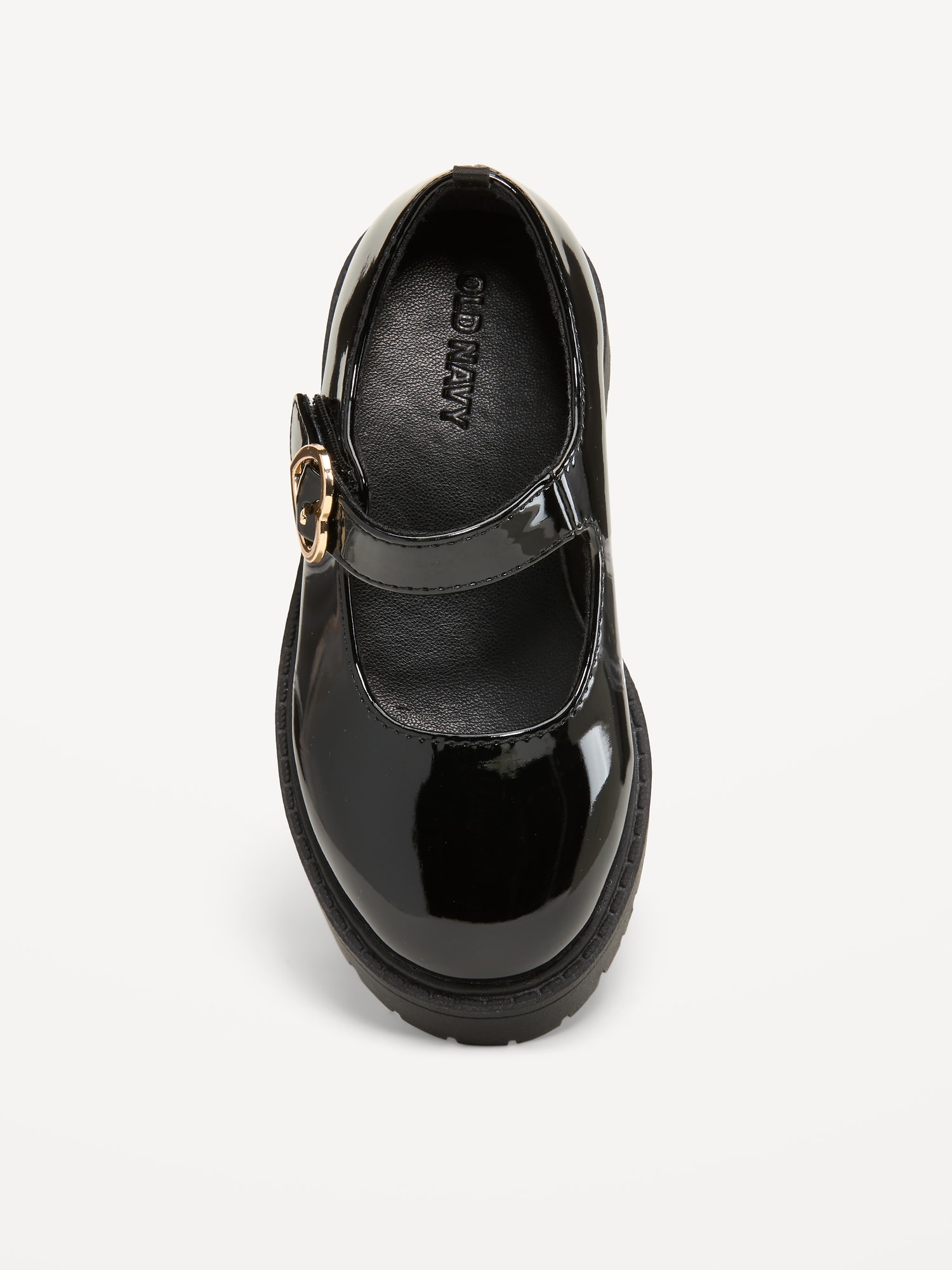 Shiny Faux-Leather Mary Jane Shoes for Toddler Girls