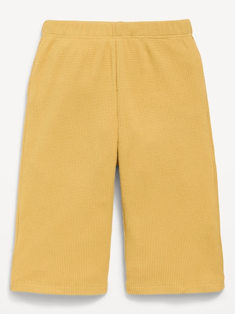 Waffle-Knit Wide Leg Pants for Baby