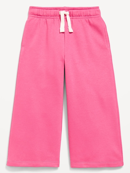 Image number 1 showing, Wide-Leg Sweatpants for Toddler Girls