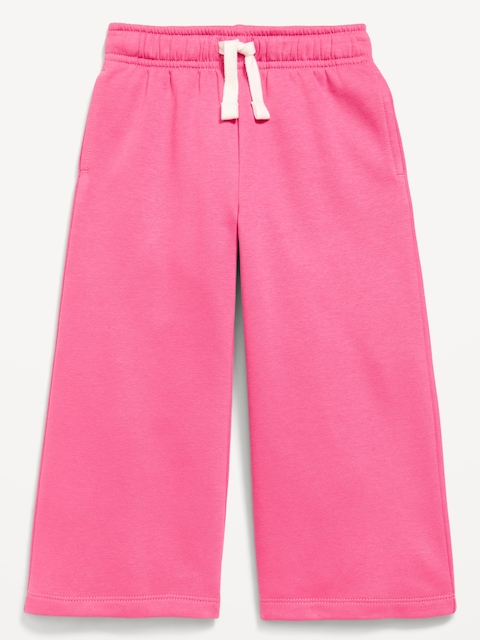 Wide-Leg Sweatpants for Toddler Girls