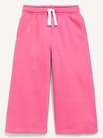 Image number 1 showing, Wide-Leg Sweatpants for Toddler Girls