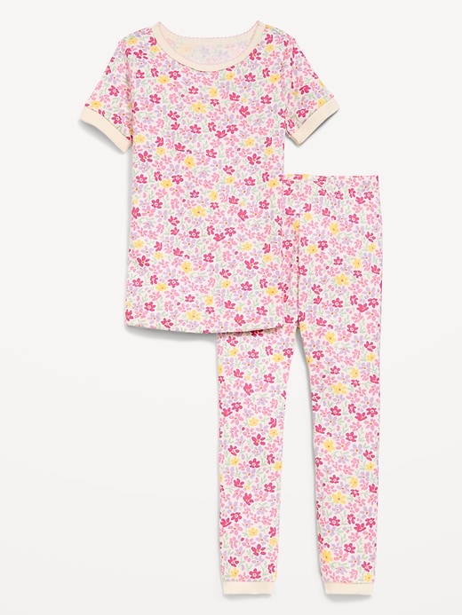 Image number 1 showing, Printed Snug-Fit Pajama Set for Toddler & Baby
