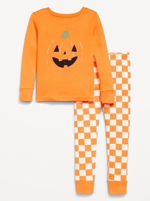 Printed Snug-Fit Pajama Set for Toddler & Baby