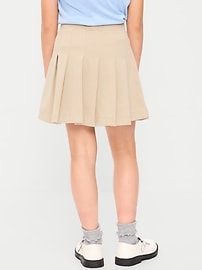 Image number 2 showing, School Uniform Ponte-Knit Pleated Skort for Girls