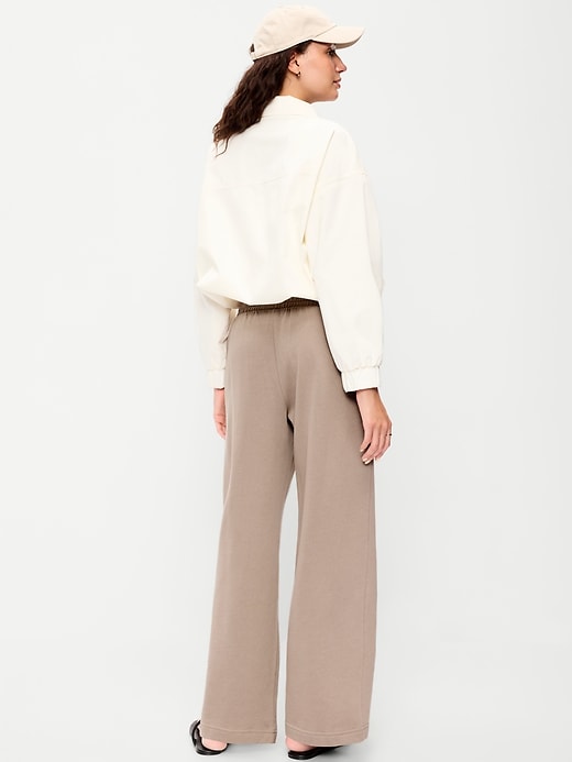 Image number 3 showing, High-Waisted SoComfy Wide-Leg Sweatpants