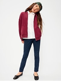 Image number 3 showing, Skinny School Uniform Pants for Girls