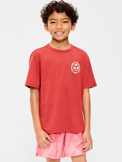 CloudMotion Graphic Performance T-Shirt for Boys