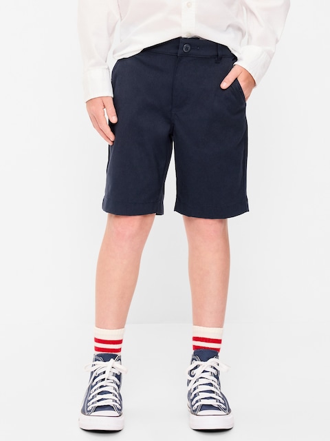 School Uniform Quick-Dry Tech Knee Length Shorts for Boys