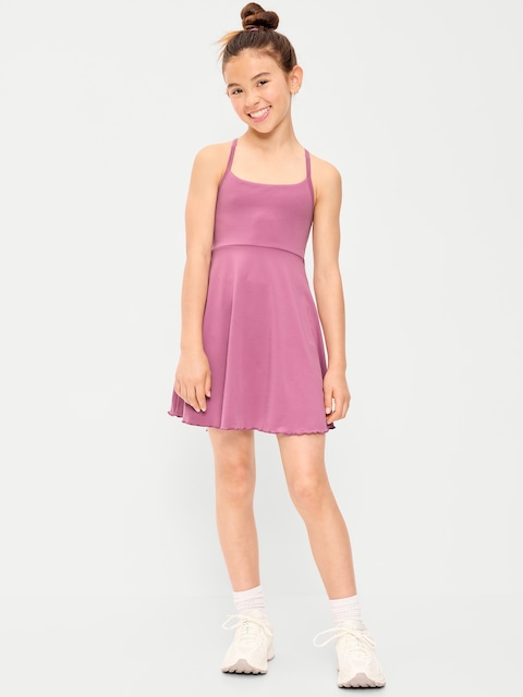 StudioSmooth Sleeveless Athletic Dress for Girls