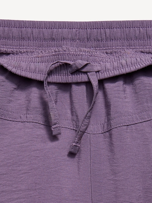 Image number 3 showing, High-Waisted Crinkled Harem Pants for Girls