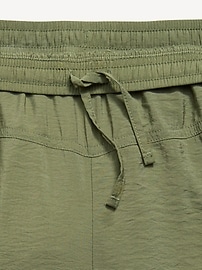 Image number 3 showing, High-Waisted Crinkled Harem Pants for Girls