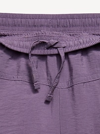 Image number 3 showing, High-Waisted Crinkled Harem Pants for Girls