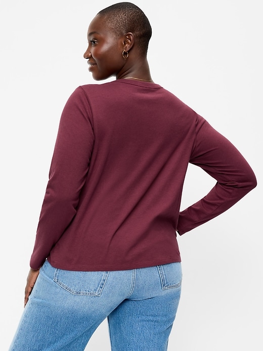 Image number 5 showing, EveryWear Long-Sleeve T-Shirt