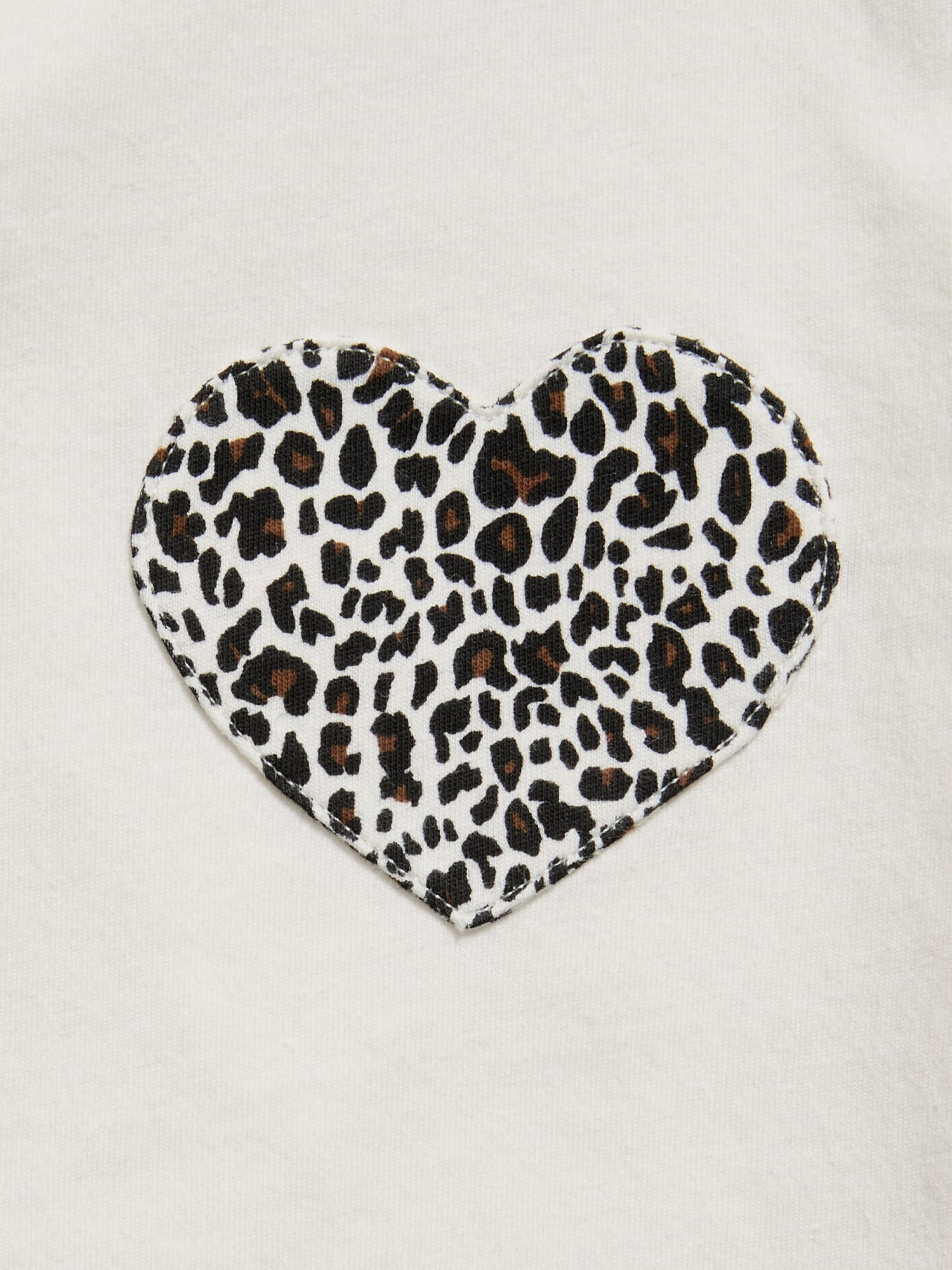 Softest Short-Sleeve Heart-Pocket T-Shirt for Girls