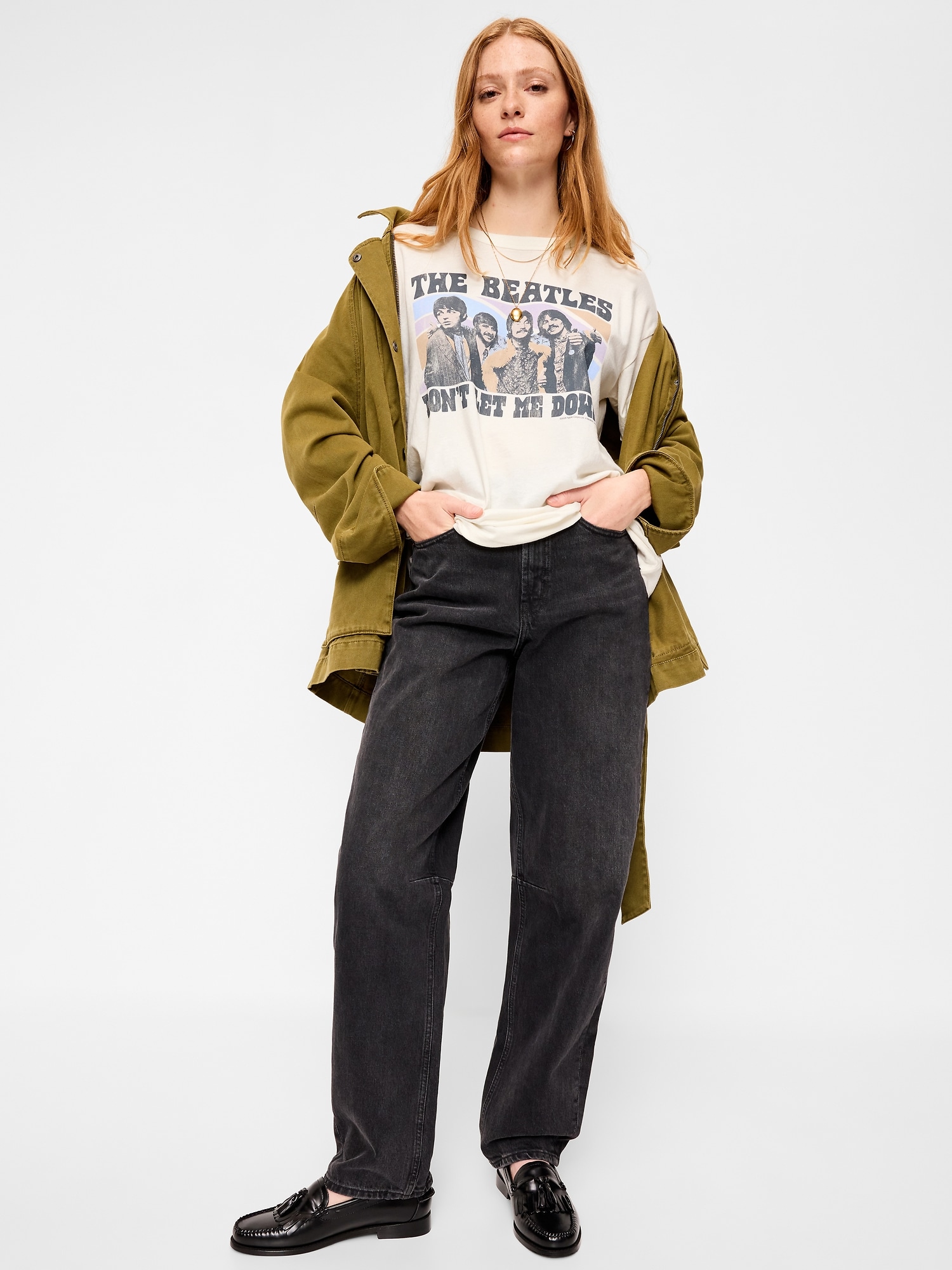 Oversized Graphic Tunic T-Shirt