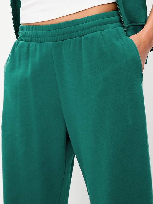Image number 5 showing, High-Waisted SoComfy Wide-Leg Sweatpants
