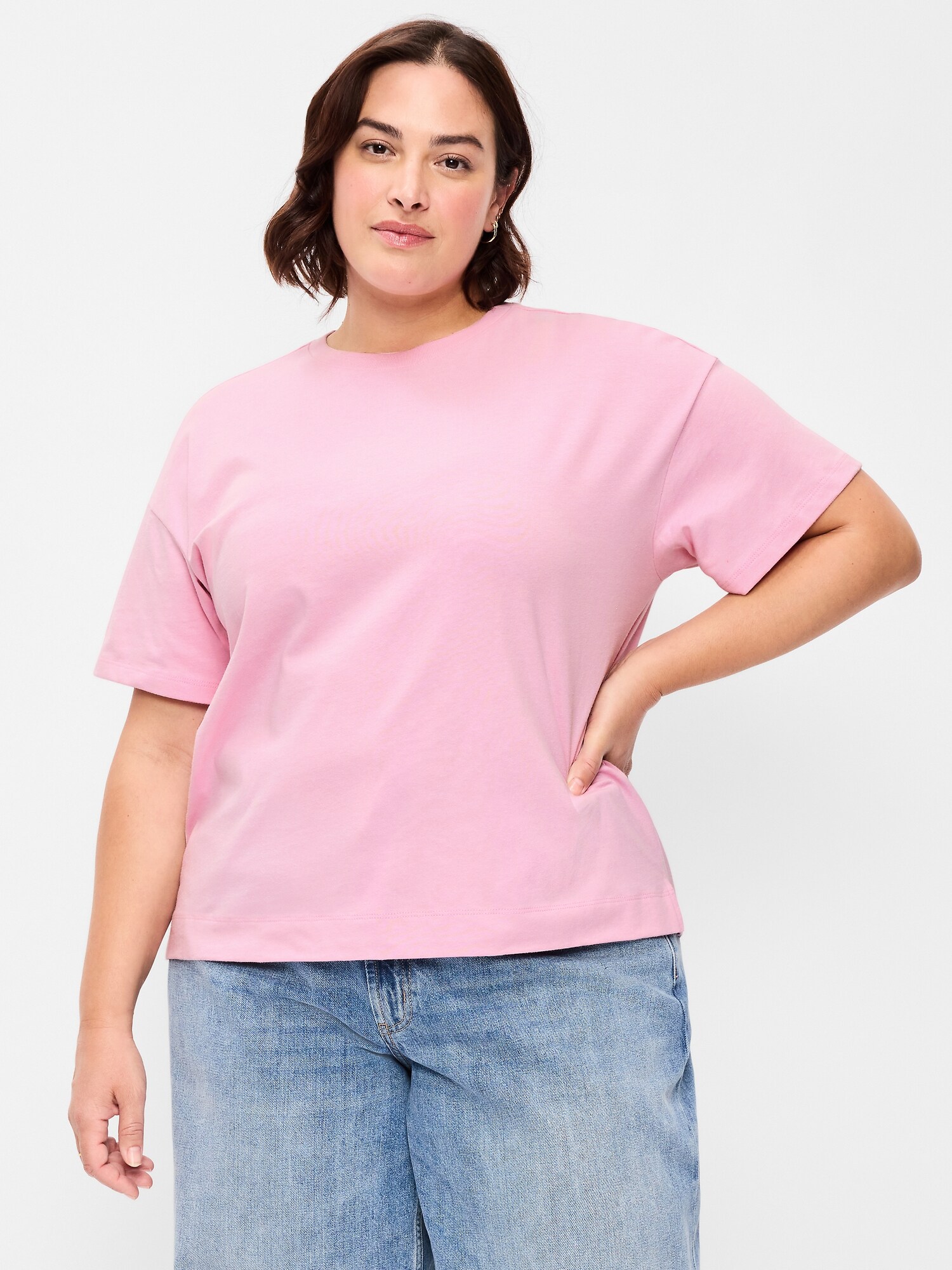 Женская футболка Old Navy Vintage Crew-Neck, цвет: Bergamot — фото 6