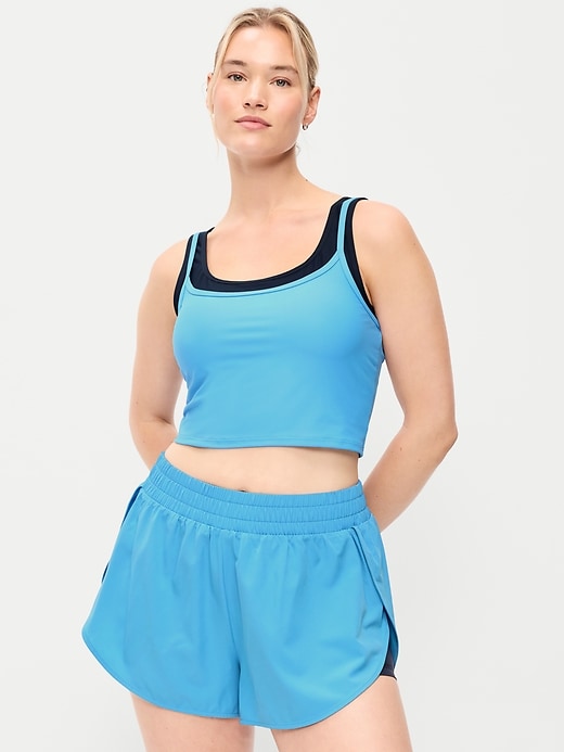 Image number 5 showing, PowerSoft Layered Longline Bra