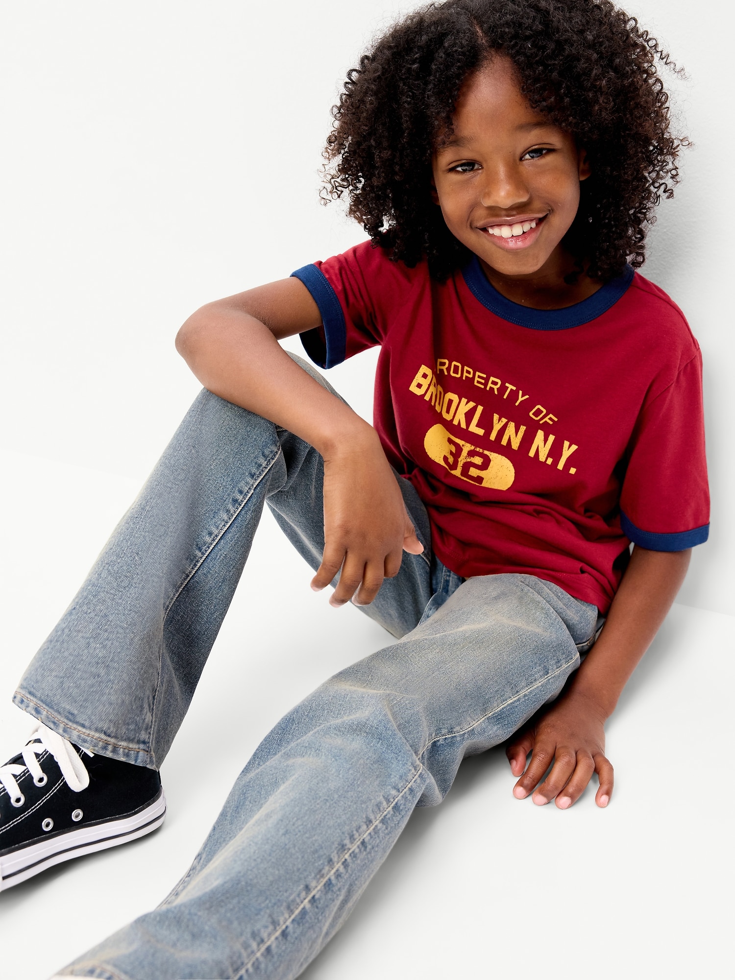 Built-In Flex Boot-Cut Jeans for Boys