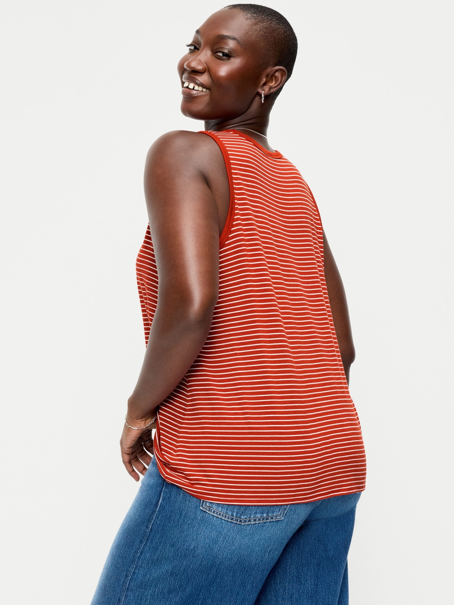 Luxe High-Neck Tank Top