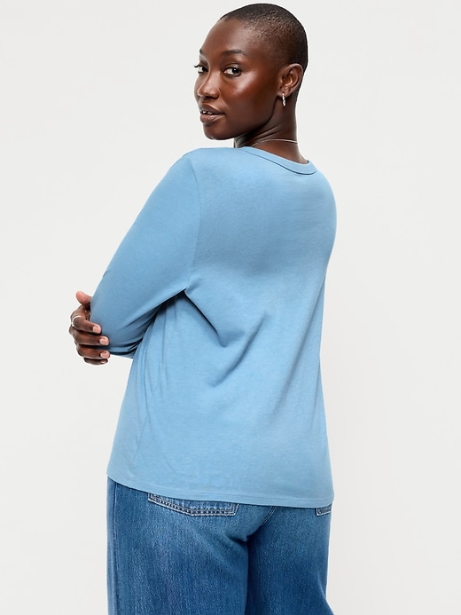 Image number 6 showing, EveryWear Long-Sleeve T-Shirt