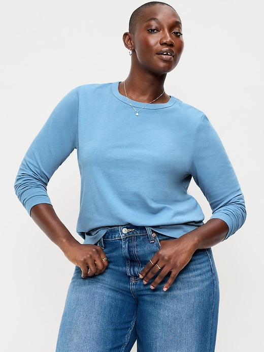 Image number 5 showing, EveryWear Long-Sleeve T-Shirt