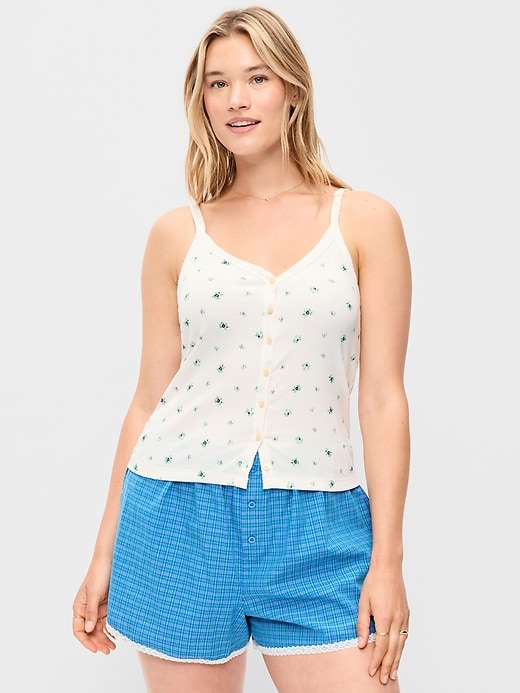 Image number 5 showing, Button-Down Cami Tank Top