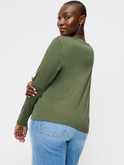 Image number 5 showing, EveryWear Long-Sleeve T-Shirt