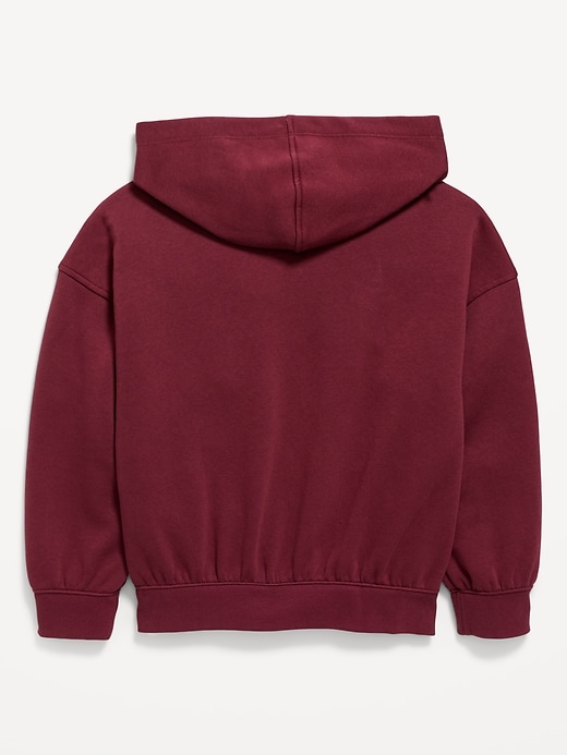 Image number 2 showing, Oversized Graphic Pullover Hoodie for Girls