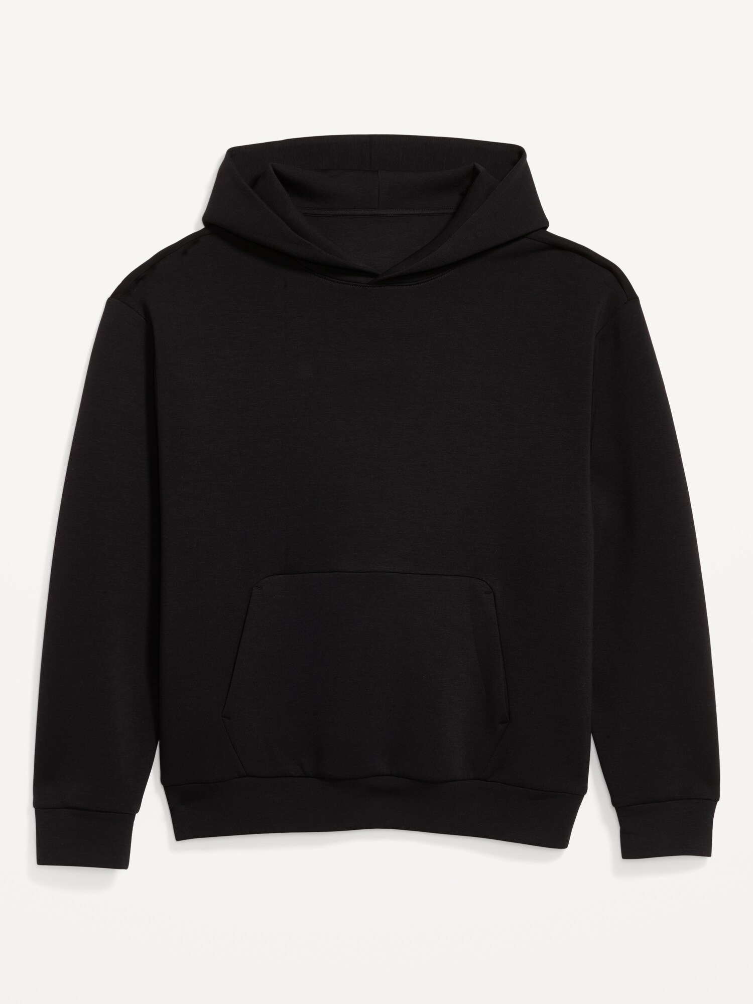 Мужское худи Old Navy Bounce Fleece Oversized Pullover, цвет: Чёрный — фото 4