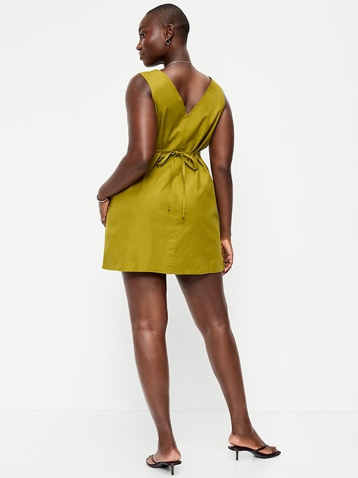 Image number 7 showing, Sleeveless A-Line Mini Dress