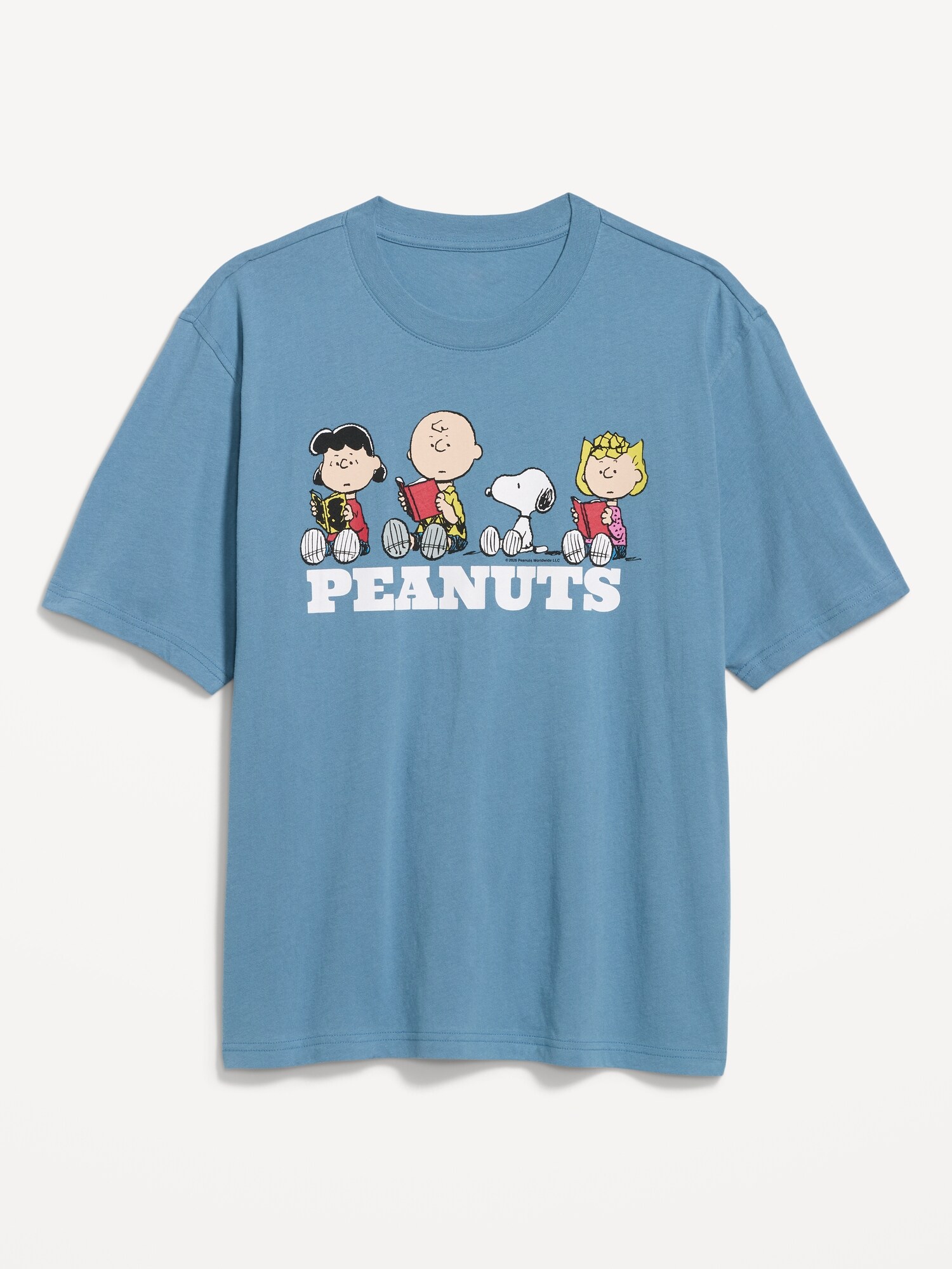 Мужская футболка Old Navy Peanuts™ Snoopy, цвет: Синий — фото 2
