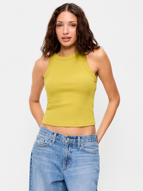 Snug Crop Tank Top