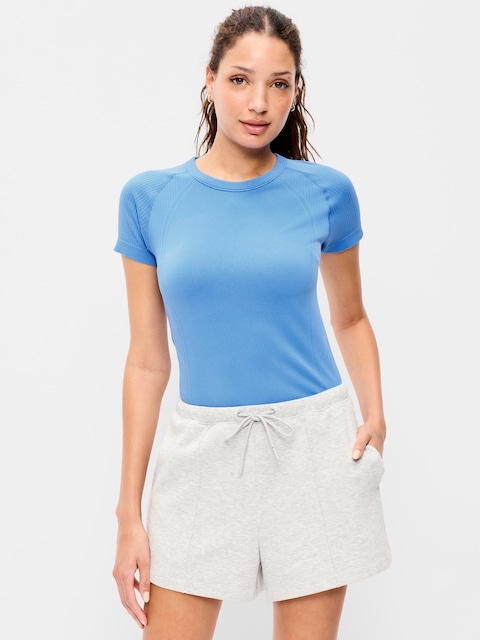 Fluid Seamless Fitted T-Shirt