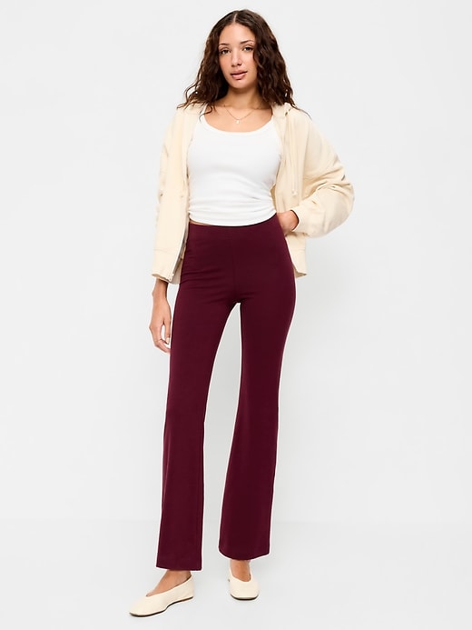 Image number 1 showing, High-Waisted Fashion Flare Leggings