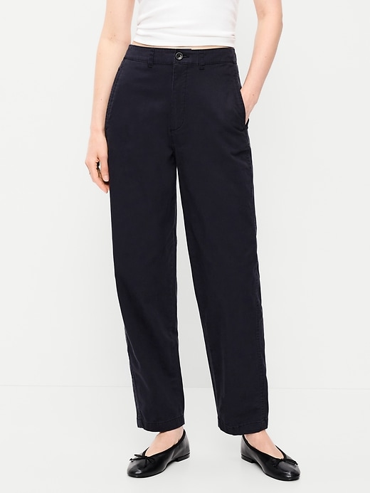 High-Waisted OGC Chino Tapered Straight Pants | Old Navy