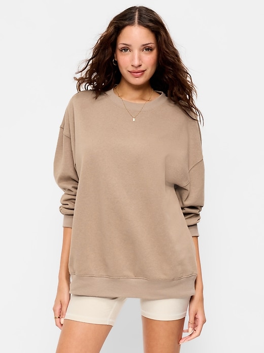Image number 1 showing, SoComfy Oversized Tunic Sweatshirt