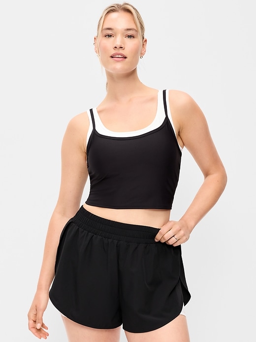 Image number 5 showing, PowerSoft Layered Longline Bra