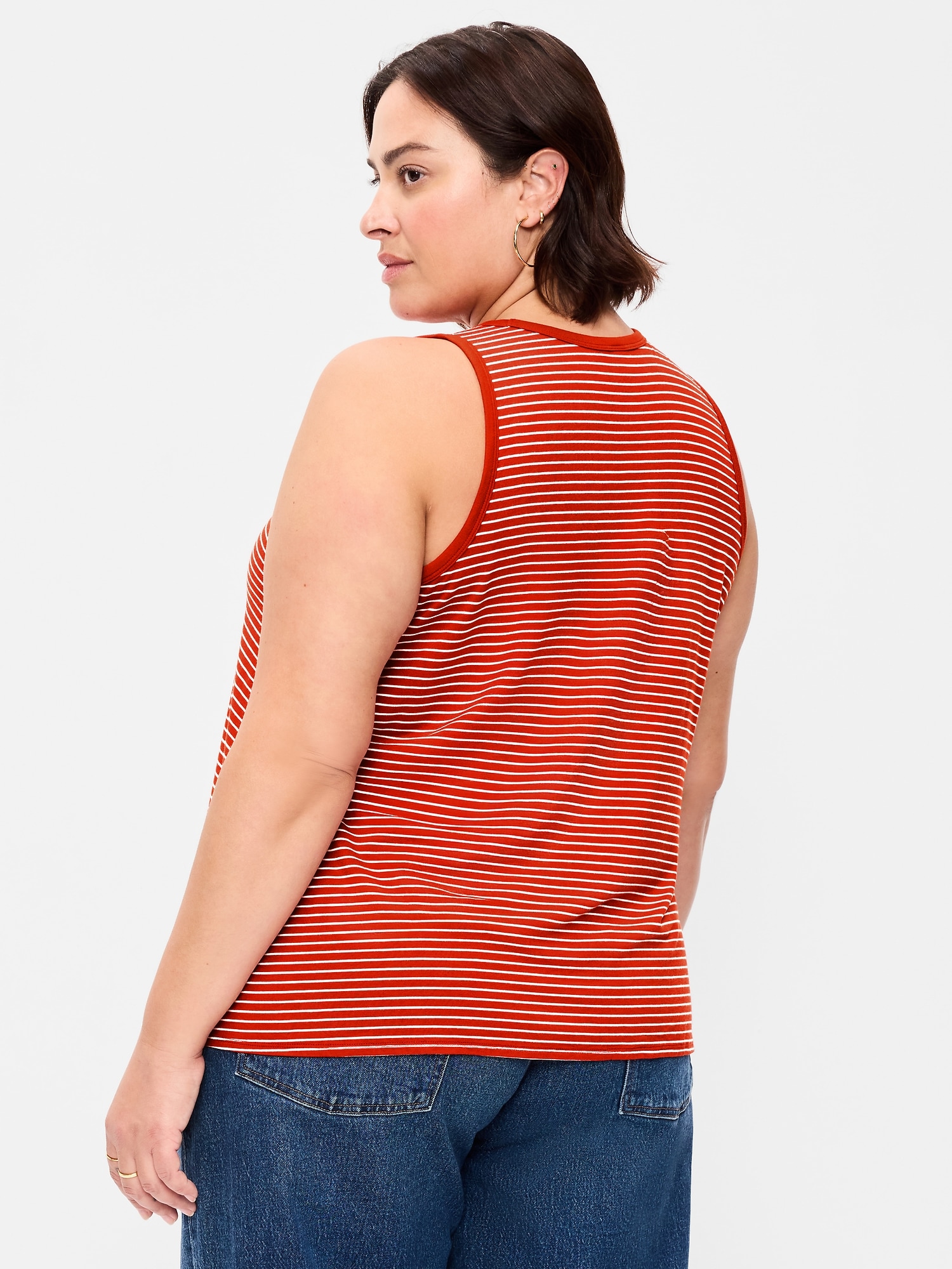 Luxe High-Neck Tank Top