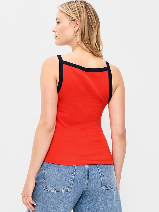 Image number 7 showing, Snug Apron-Neck Tank Top