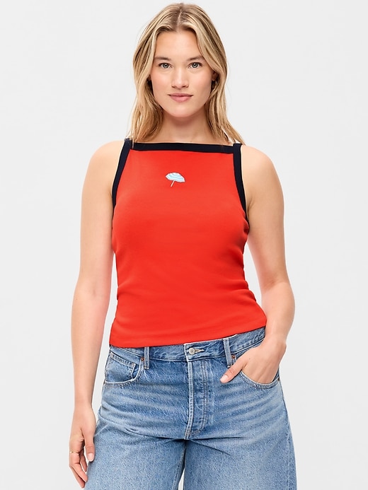 Image number 6 showing, Snug Apron-Neck Tank Top