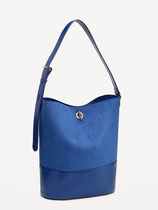 Image number 1 showing, Large Preppy Bucket Bag