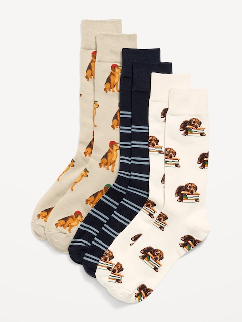 Novelty Socks 3-Pack for Men