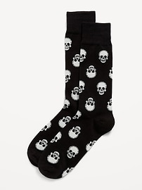 Image number 1 showing, Printed Novelty Socks for Men