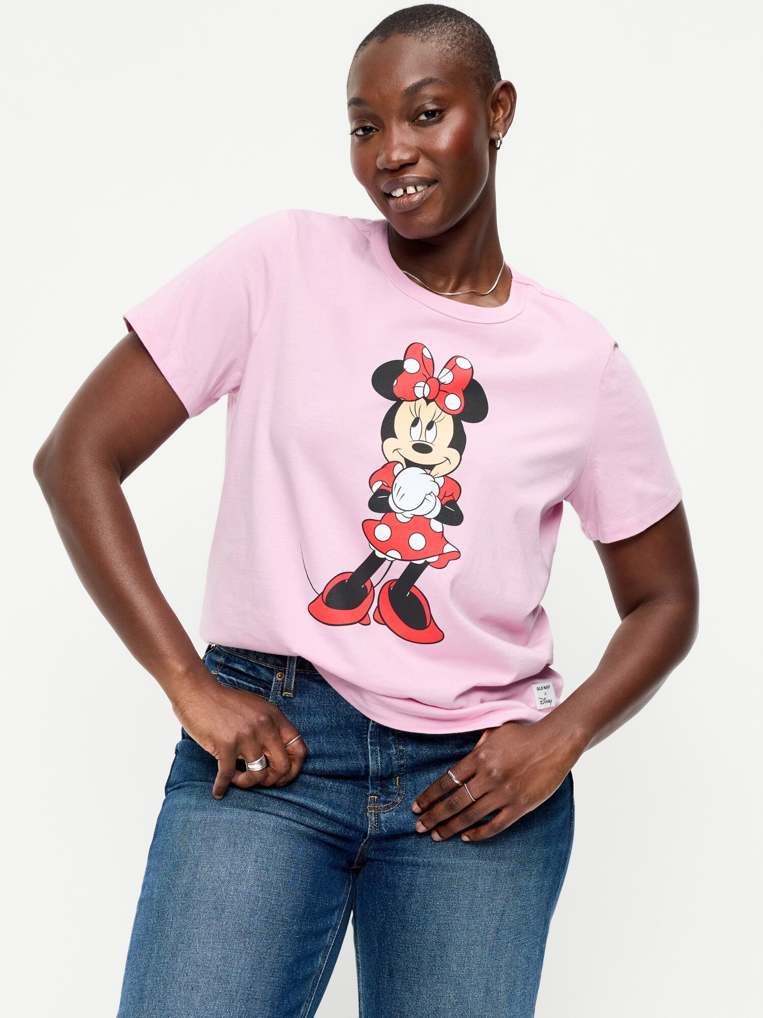 Женская футболка Old Navy EveryWear Crew-Neck Graphic, цвет: Bergamot — фото 6