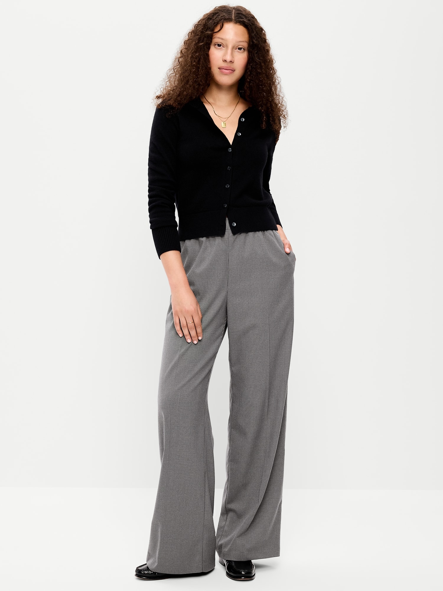 High-Waisted Billie Wide-Leg Trouser