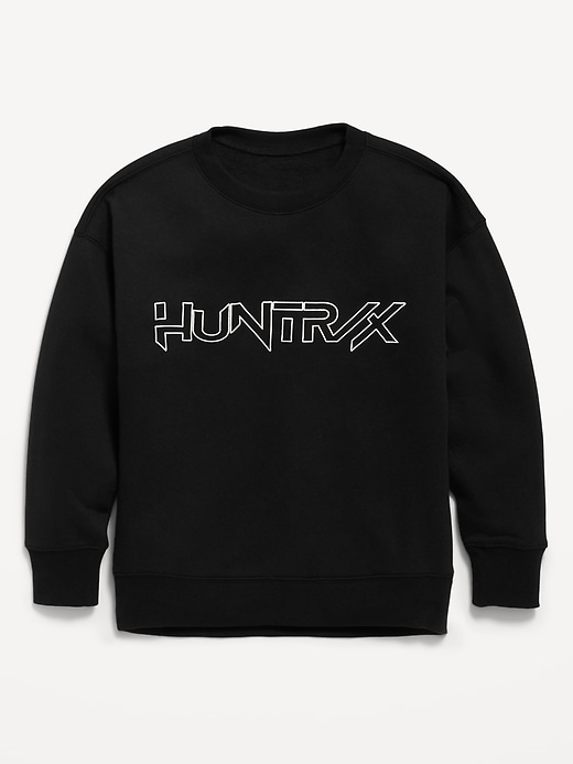 Image number 1 showing, KPop Demon Hunters™ Oversized Graphic Tunic Sweatshirt for Girls